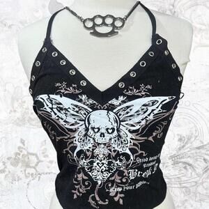 Romwe Women's Black Vests-tanks-cami